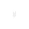 Alissium corset et string - Blancs